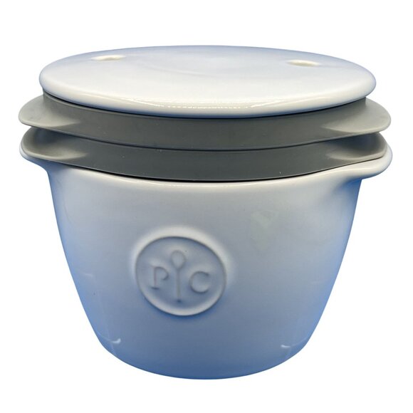 Pampered Chef White Breakfast Sandwich Maker With Lid & Inserts Dishwasher Safe - Picture 7 of 15